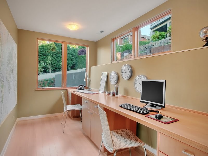 Smart Simple Use of Space in the Home Office