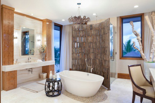 Bathroom With a Mediterranean Design Vibe 