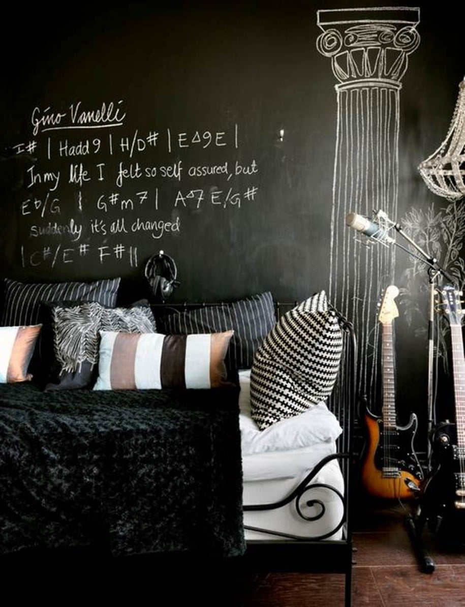 25 Black and White Glamour Decor Inspirations 23