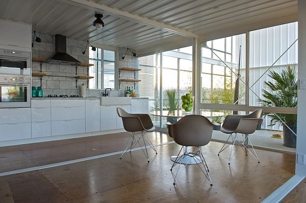 Ample Living Space Inside a Container Home