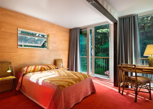 Colorful and Bright Bedroom in the Old Lady House