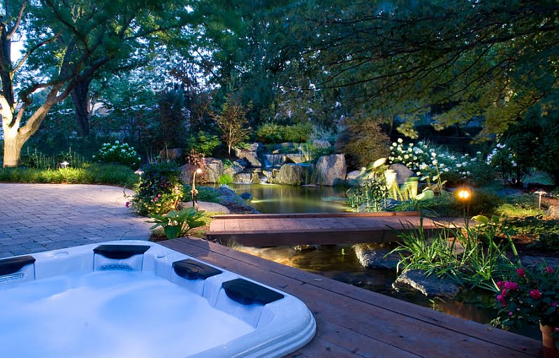 Natural Chemical Free Swimming Pool Design Enhancing a Magnificent Mesmerizing Backyard