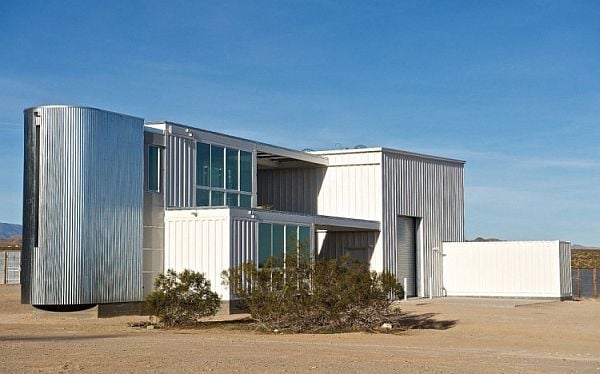 Container House in the Heart of the Mojave Desert