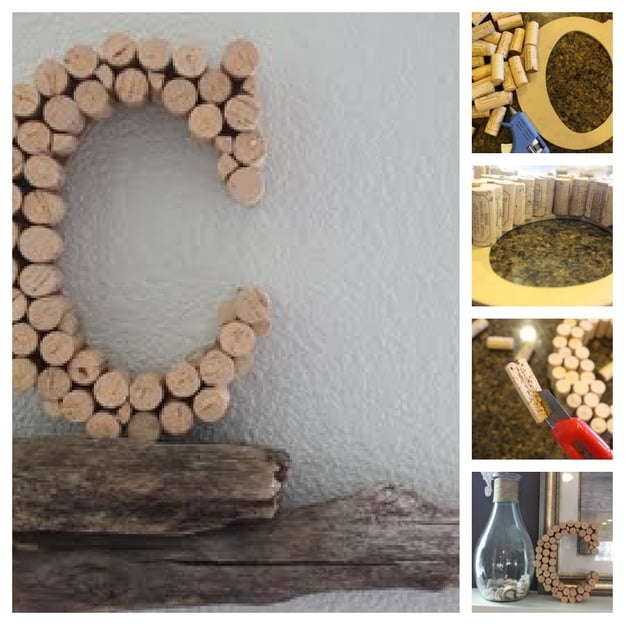 12. CORK DECORATIVE LETTERS