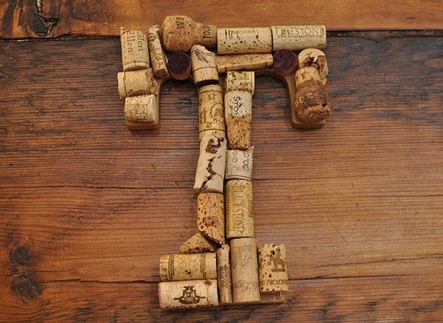  CORK DECORATIVE LETTERS