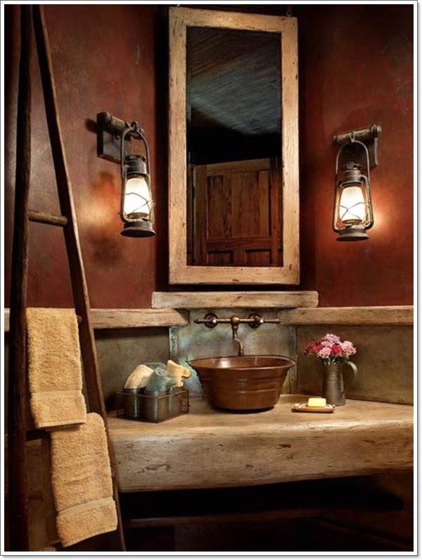 42 Exceptional Rustic Bathroom Designs Filled With Coziness and Warmth