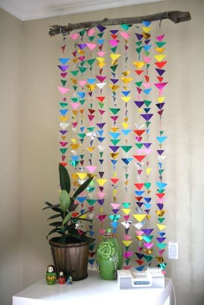 21 Extraordinary Smart DIY Paper Wall Decor That Will Color Your Life