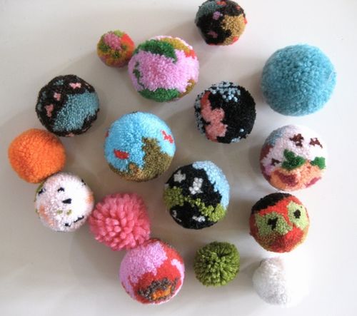 crafts using mini pompoms