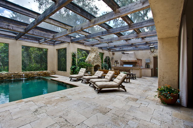 indoor sundeck patio design in Backyard Landscaping Ideas-Patio Design Ideas Homesthetics