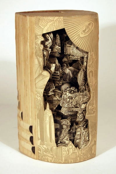 Brian Dettmer Paper Art in Book Sculptures homesthetics (7)