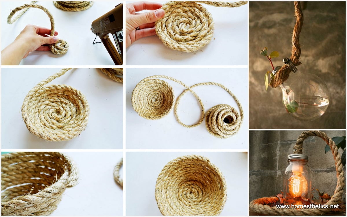 Get Creative With These 25 Easy DIY Rope Projects For Your Home Now!