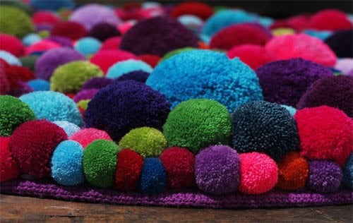 Cute colorful DIY Pom-Pom Crafts and Ideas-homesthetics (6)