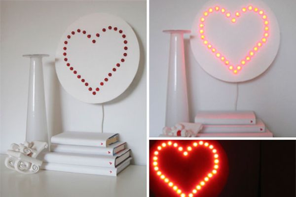 light heart wall art