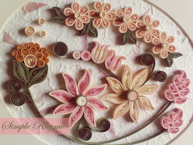 DIY Handmade Paper Flower Art