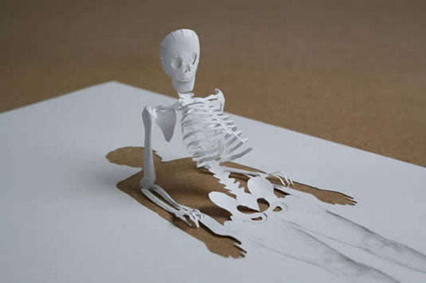 Examples of 3D Paper Art Sculptures by Peter Callesen