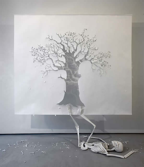 Examples of Paper Art by Peter Callesen