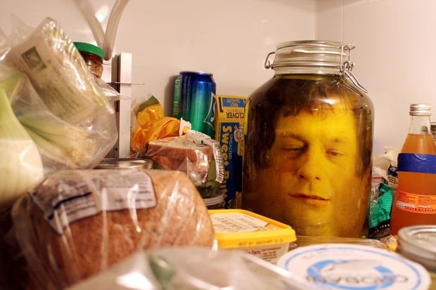 Terrify Your Guests With a Ghoulish Great- The DIY Head in a Jar Halloween Project