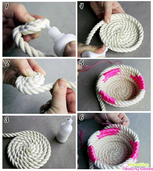 25 Easy DIY Rope Projects for your Home