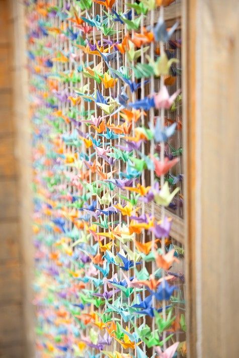 Guide on How to Create a Colorful Rainbow DIY Crane Curtain [Detailed Instructions] homesthetics (1)