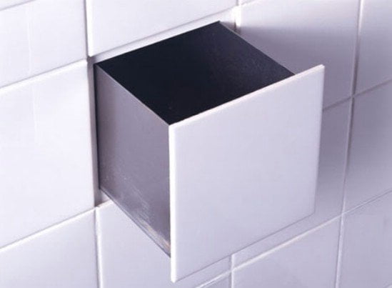 Hidden Storage Ideas Hidden Secret Compartment Behind a Bathroom or Kitchen Tile