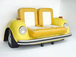 27. Front of a car couch