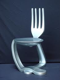 25. The fork chair