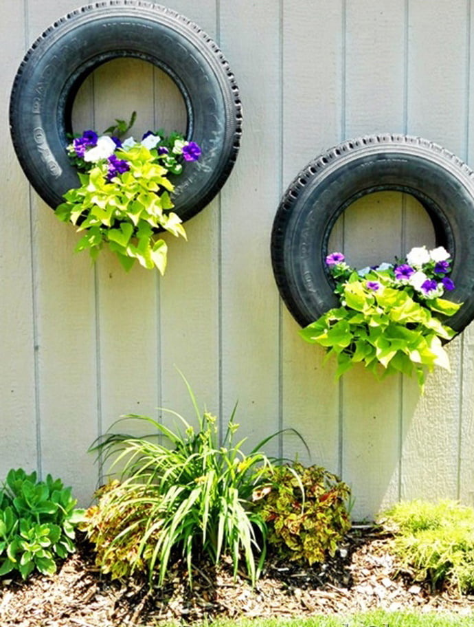 24 DIY Tire Projects- Creatively Upcycle and Recycle Old Tires Into a New Life (20)