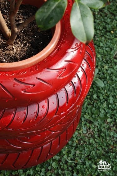 24 DIY Tire Projects- Creatively Upcycle and Recycle Old Tires Into a New Life (47)