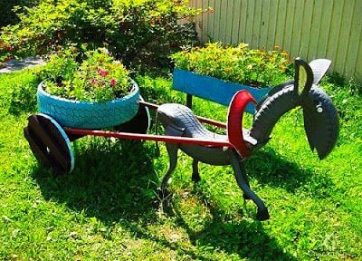 24 DIY Tire Projects- Creatively Upcycle and Recycle Old Tires Into a New Life (48)