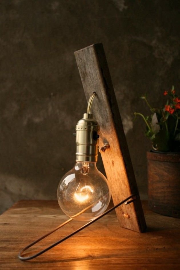 19.Hanging bulb lamp