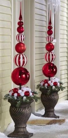 27 DIY Christmas Outdoor Decorations Ideas You Will Want To Start-homesthetics (5)
