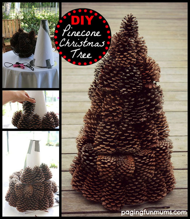 Extraordinary Pinecone Tree Built With Ease 
