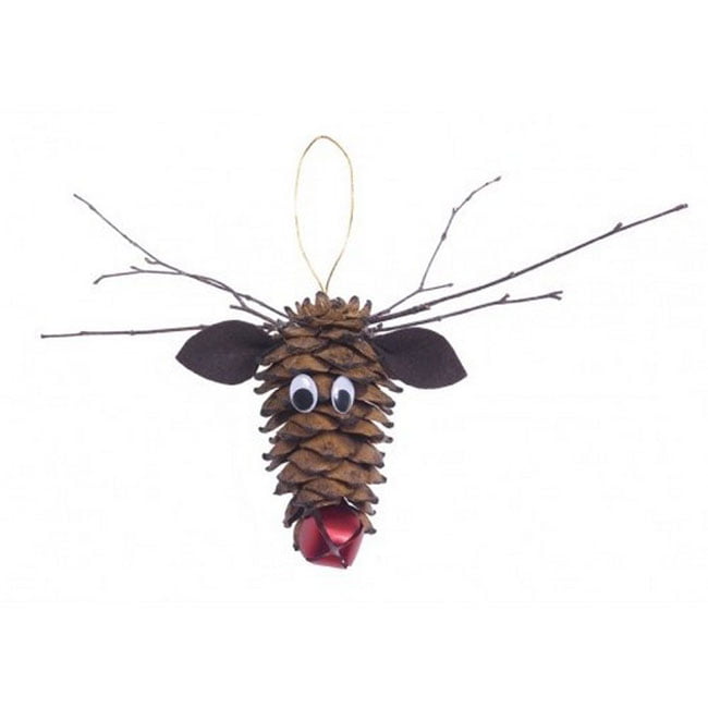 Reindeer Pinecone Craft 