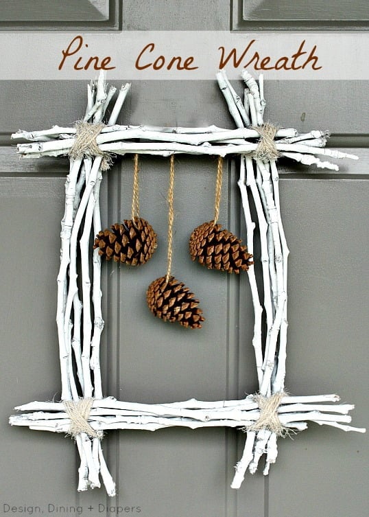 65+ Simply Magical DIY Pinecones Crafts That Will Beautify Your Christmas Decor Homesthetics (66)