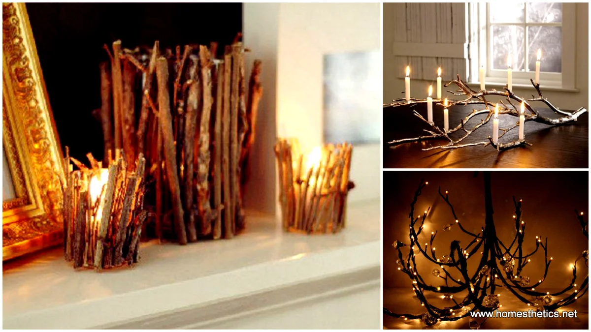 23 Creative Craft Ideas- How To Use Tree Branches