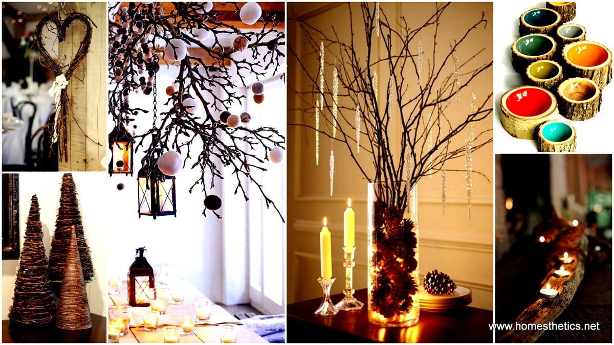 DIY Crafts from Branches and Logs