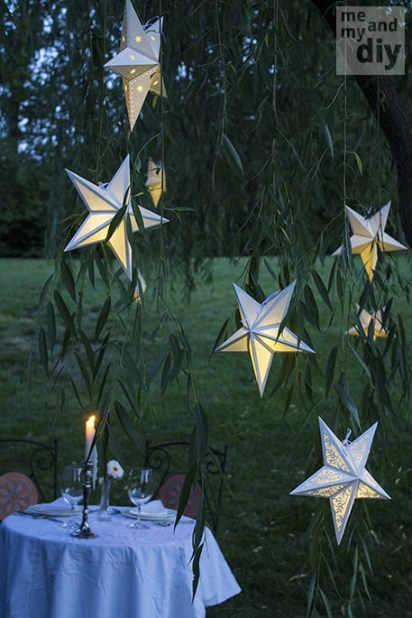 Mindblowing Beautiful Star-Shaped DIY Paper Lanterns That Will Beautify Your Special Moments homesthetics (23)