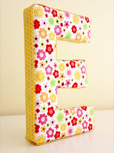 fabric-covered-letters