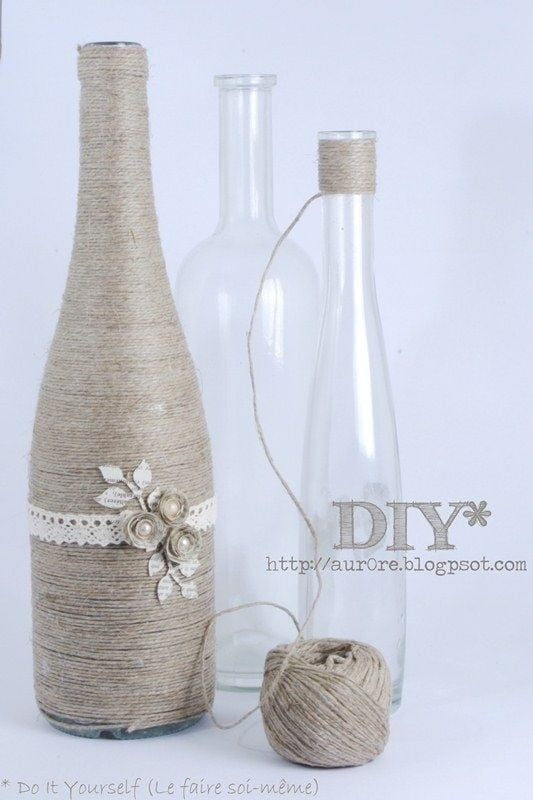 DIYNWine Bottle Projects