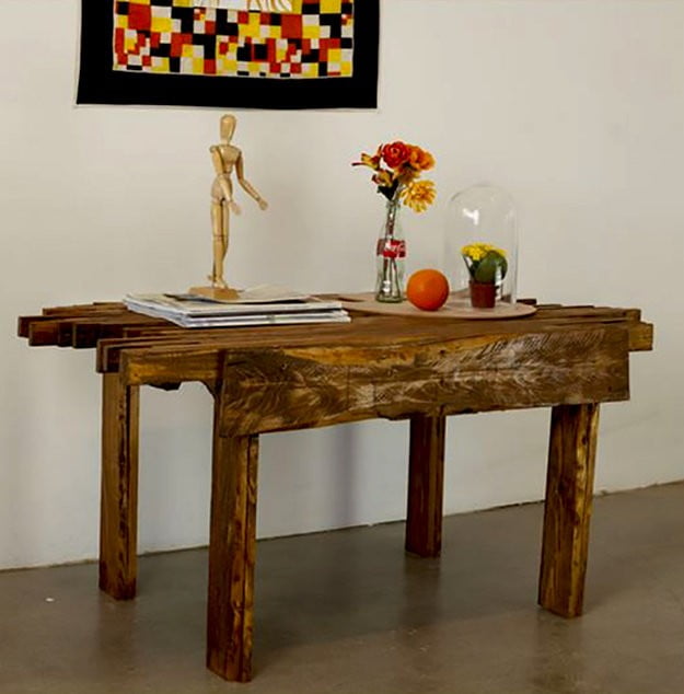 5. DIY Wood Pallet Coffee Table