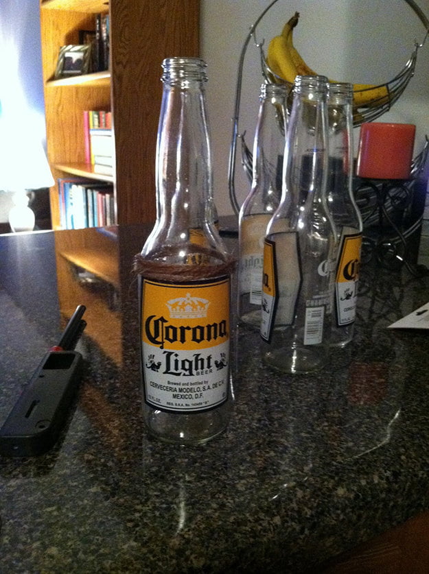 15. Neat Corona Drinking Glasses
