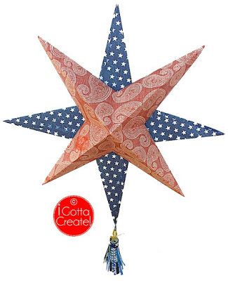 DIY Paper Art Projects - Learn How to Make 3D Paper Stars [Video Tutorial Included] homesthetics (1)