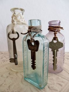 23 Magnificently Beautiful Vintage Looking DIY Key Crafts to Accessorize Your Decor homesthetics (23)