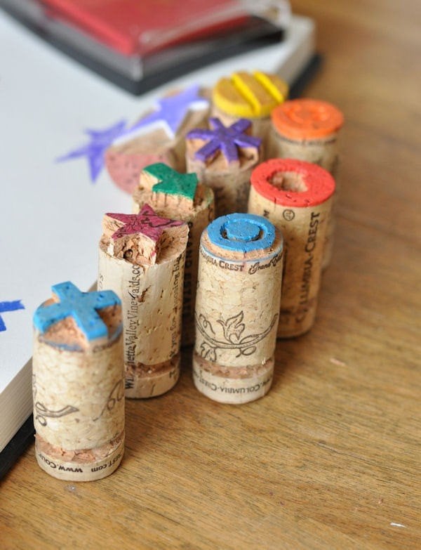 #23 - CORK SMALL STAMPS