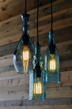 32 Insanely Beautiful Upcycling Projects For Your Home -Recycled Glass Bottle Projects homesthetics decor (12)
