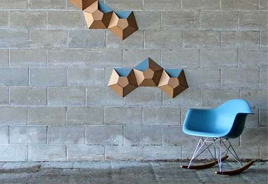 33 Creative 3D Wall Art Crafts Meant to Beautify Your Space Through Color Texture and Volume homesthetics (2)