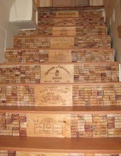 THE VINTAGE APPAREL ENHANCED BY CORK CAN BE USED ON YOUR STAIRS