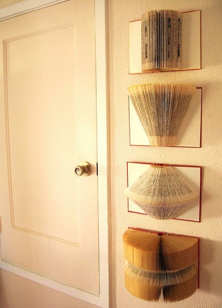 35 Sensible Vintage-Like DIY Book Paper Crafts For Your Home homesthetics decor (1)