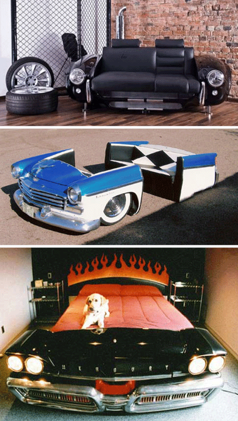 42 Simply Brilliants Ideas of How to Recycle Old Car Parts Into Furnishing homesthetics (16)