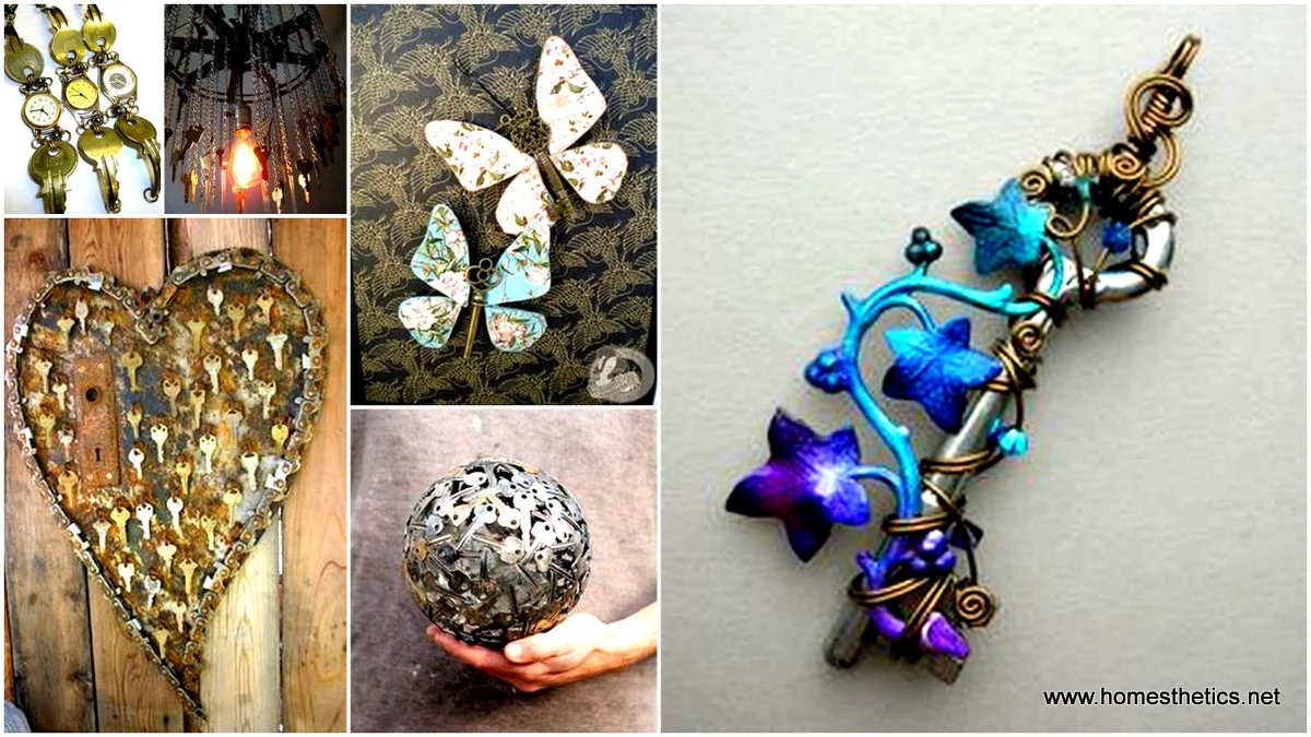 Creative DIY Key Recycling Projects